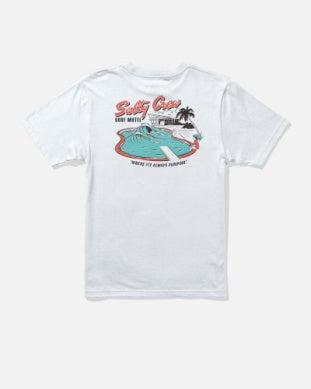 Salty crew youth surf motel 20035910y white