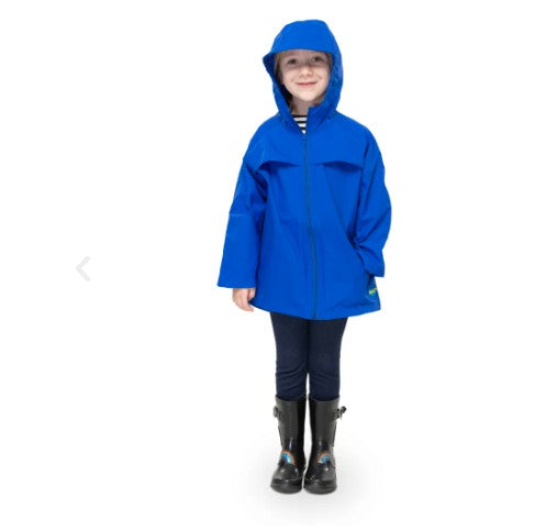 Splashy Waterproof Rain Coat for Kids royal