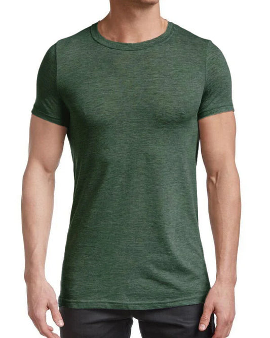 Stanfield's Men's Basic Short Sleeve Crew T-Shirt #2016 a51 green haze