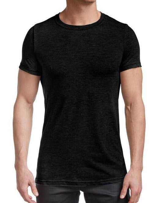 Stanfield's Men's Basic Short Sleeve Crew T-Shirt #2016 552 black