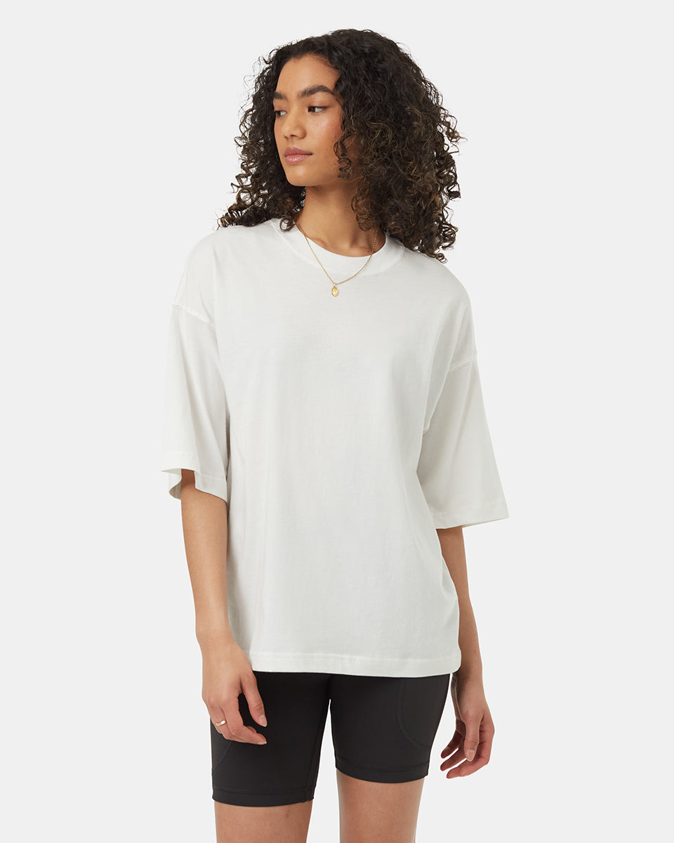 ten tree regenerative cotton oversized tshirt tcw5750-2432 undyed