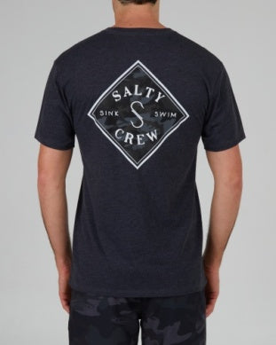 Salty Crew Tippet Camo fill tshirt 20035618 black