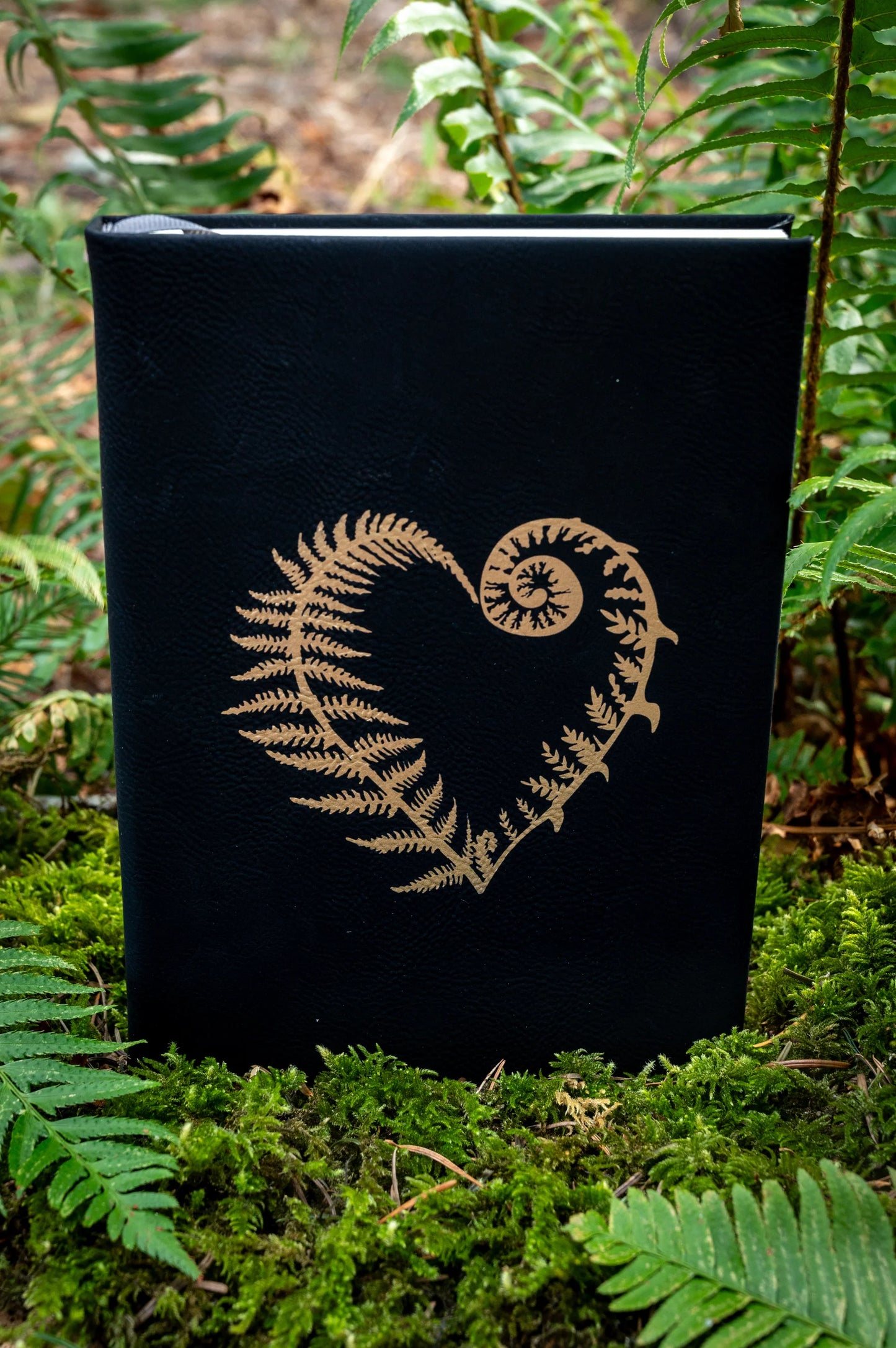 West Coast Karma fern heart journal