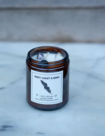 West Coast Karma Island Escape "I Am Home" Affirmation Candle