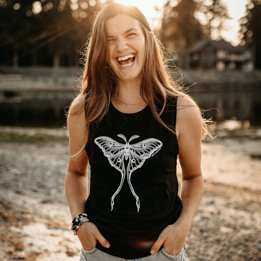 West Coast Karma luna moth  tank