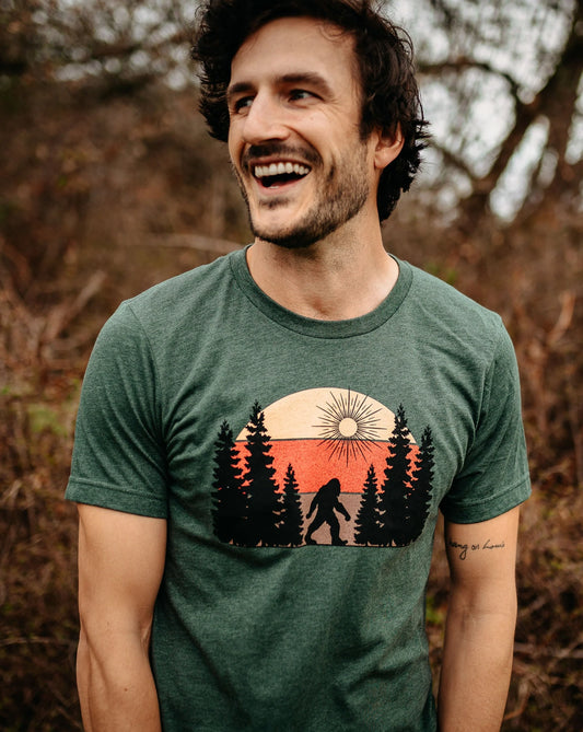 West Coast Karma Sunset Sasquatch Stroll Tee